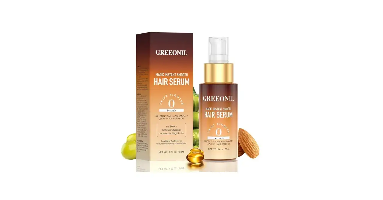 Greeonil Haarserum mit Squalan für sofortige Glätte. Was ist Squalan? Eine feuchtigkeitsspendende Komponente für weiches Haar.